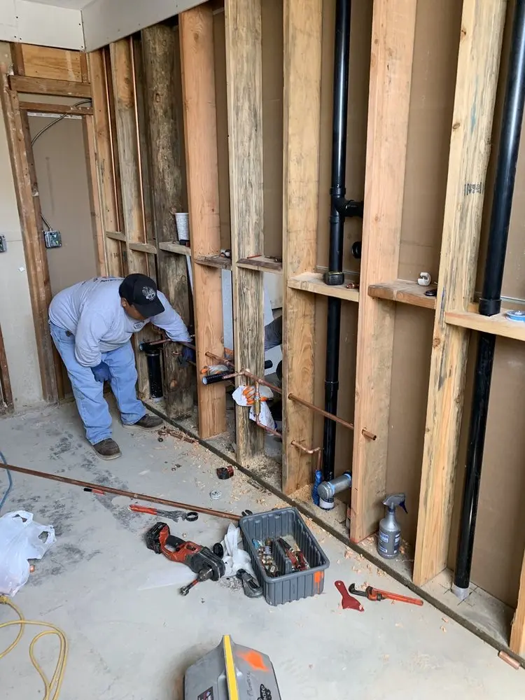 Commercial rough-in plumbing for Gas Line Repair in Heatherfield Acres